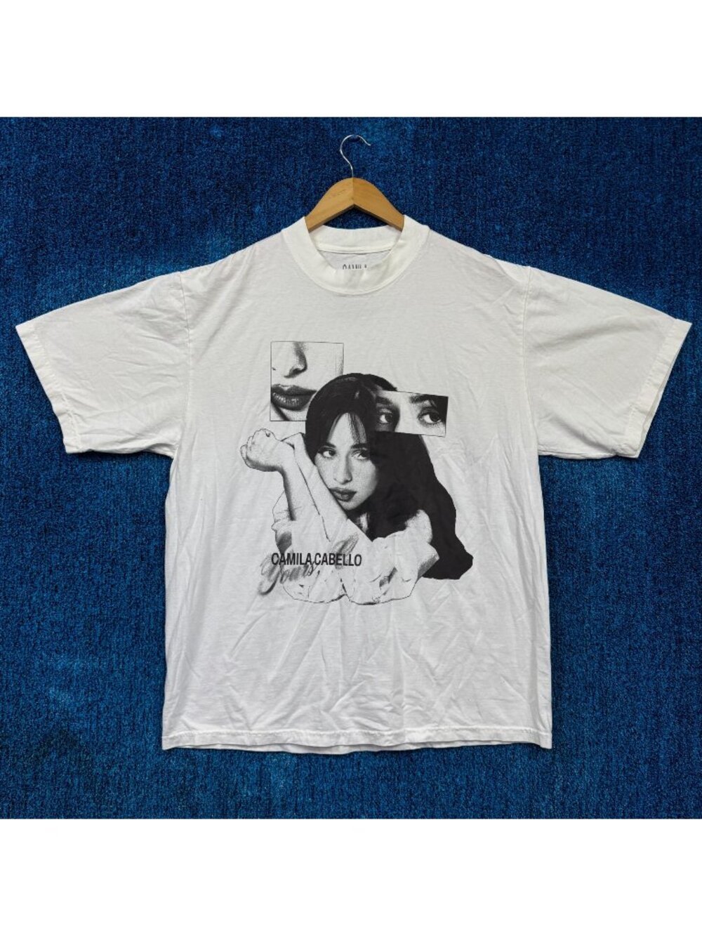 Camilla Cabello Yours C Tour Portrait Collage Popstar Tee L